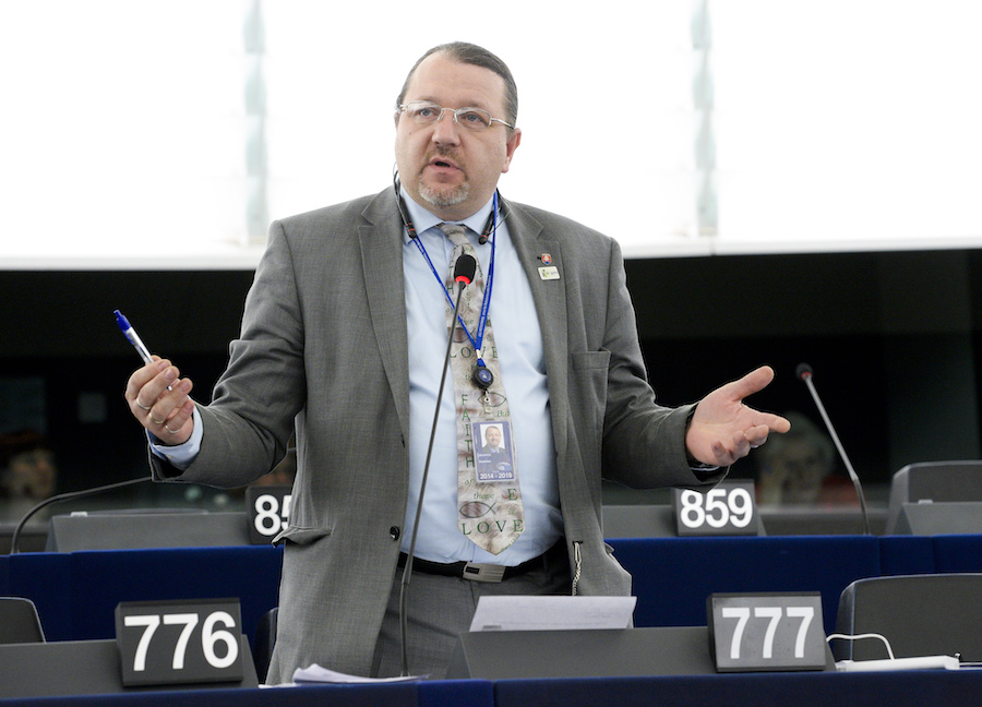 Le député slovaque Branislav Škripek.