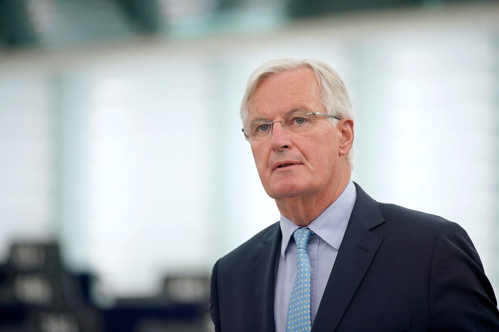 1280px Brexit debate Michel Barnier, EU Brexit negotiator (48753411836)